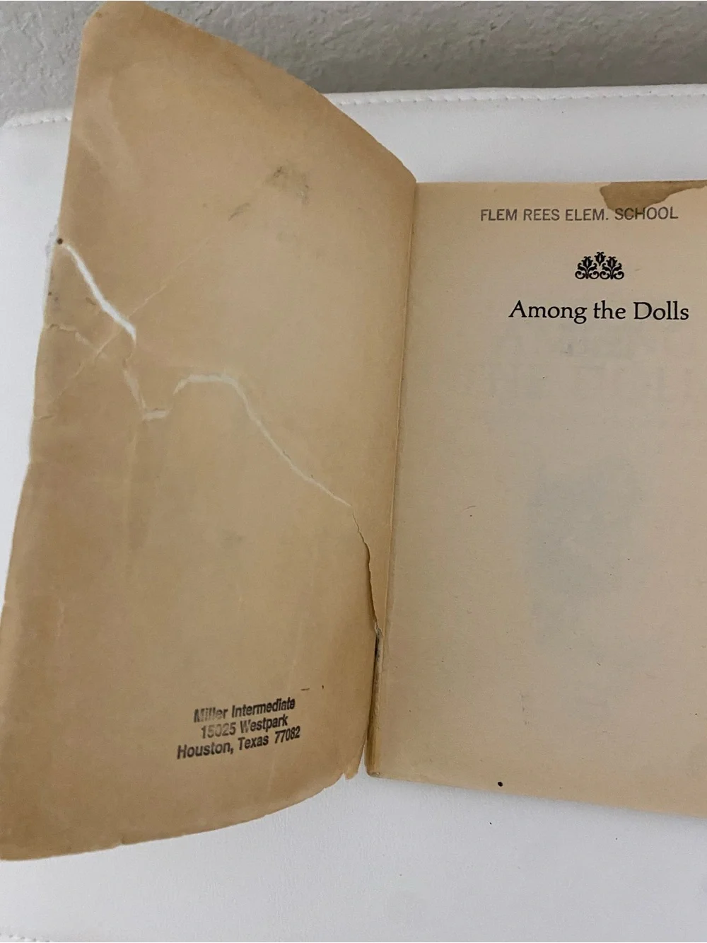 VTG 1975 Among the Dolls by William Sleator Paperback Chilling Kids Supense Book